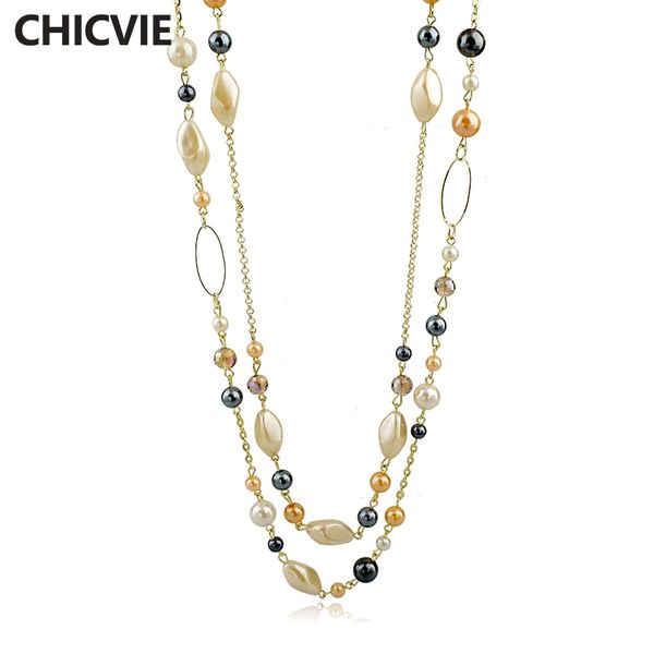 chicvie natural stone love bead necklaces for woman gold color chain statement vintage accessories ethnic jewelry new bijouterie, Silver
chicvie natural stone love bead necklaces for woman gold color chain statement vintage accessories ethnic jewelry new bijouterie, Silver