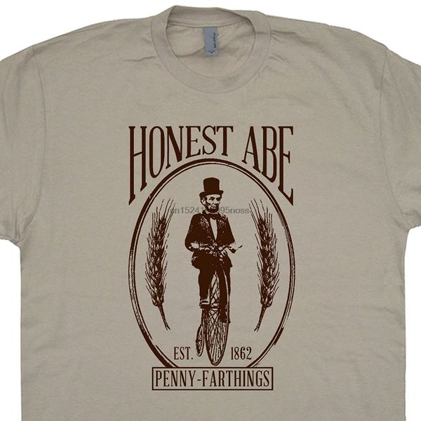 shirtmandude t-shirts abraham lincoln t shirt penny farthing bicycle tee honest abe vintage bike retro cycling
shirtmandude t-shirts abraham lincoln t shirt penny farthing bicycle tee honest abe vintage bike retro cycling