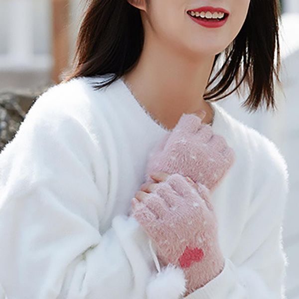 new knitted plush gloves ladies writing typing driving warm cute little love printing half finger gloves fashion, Blue;gray
new knitted plush gloves ladies writing typing driving warm cute little love printing half finger gloves fashion, Blue;gray