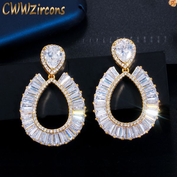 dangle & chandelier cwwzircons glitter 14k gold white baguette cubic zirconia z luxury round women wedding earrings brides jewelry gift, Silver
dangle & chandelier cwwzircons glitter 14k gold white baguette cubic zirconia z luxury round women wedding earrings brides jewelry gift, Silver