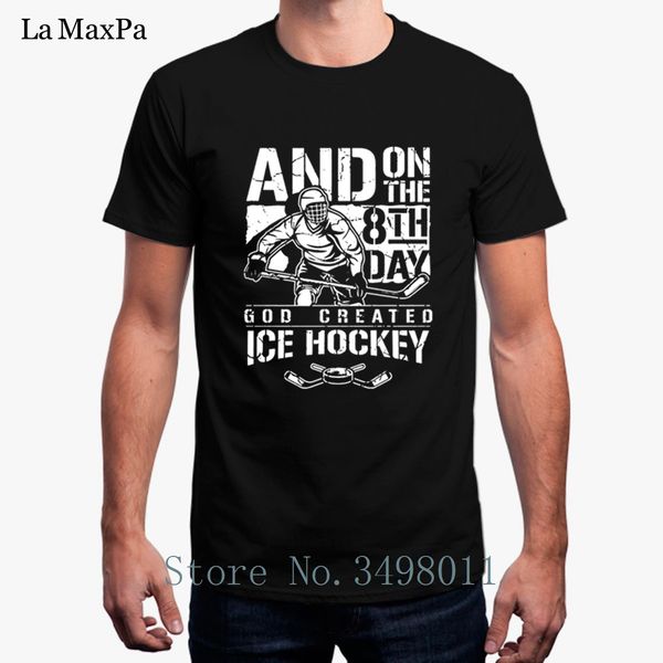 print and on the 8th day god created ice hockeys men's t-shirt summer cotton tee shirt clothing men's t shirt 2018 homme
print and on the 8th day god created ice hockeys men's t-shirt summer cotton tee shirt clothing men's t shirt 2018 homme