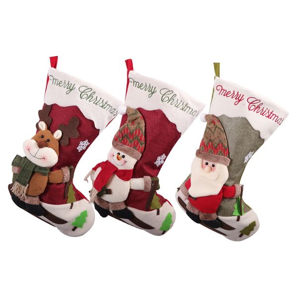 christmas decorations 3 pcs sock decoration assorted santa claus and snowman elk for party
christmas decorations 3 pcs sock decoration assorted santa claus and snowman elk for party