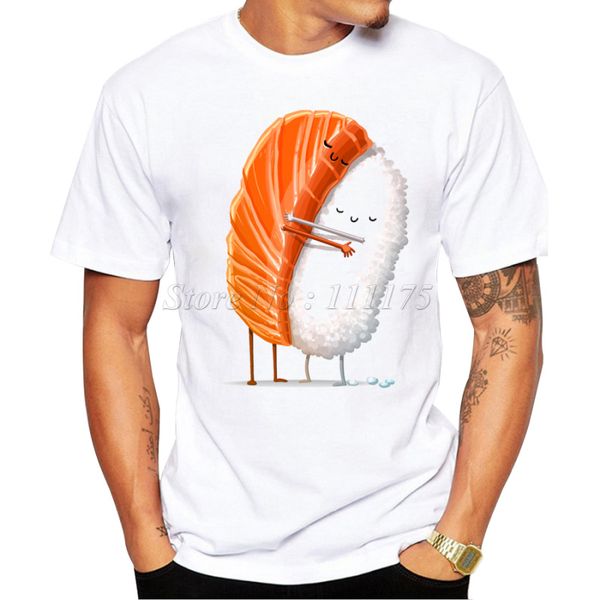 2019 new fashion cute sushi hug design men's t shirt cool hipster style casual t-shirt
2019 new fashion cute sushi hug design men's t shirt cool hipster style casual t-shirt