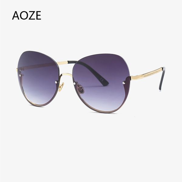 aoze 2020 полукруглой рамных женских очки без обруча градиента негабаритного солнцезащитных очков для женщин светлых тонов уф, White;black
aoze 2020 полукруглой рамных женских очки без обруча градиента негабаритного солнцезащитных очков для женщин светлых тонов уф, White;black