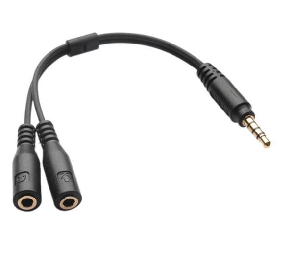 2 in 1 3.5mm stereo audio univesal male to 2 female headset mic y splitter earphone cable adapter for iphone android headphone wholesale
2 in 1 3.5mm stereo audio univesal male to 2 female headset mic y splitter earphone cable adapter for iphone android headphone wholesale