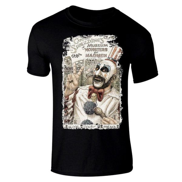 captain spaulding black horror blackt shirt gift for menwomen  classic custom design tee shirt
captain spaulding black horror blackt shirt gift for menwomen  classic custom design tee shirt
