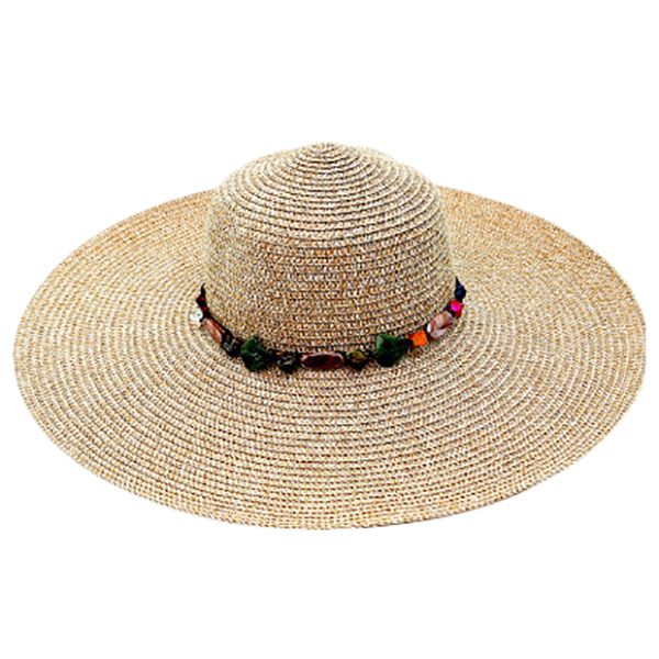 wide brim hats women big sun foldable colorful stone hand made straw hat female summer casual shade cap beach, Blue;gray
wide brim hats women big sun foldable colorful stone hand made straw hat female summer casual shade cap beach, Blue;gray