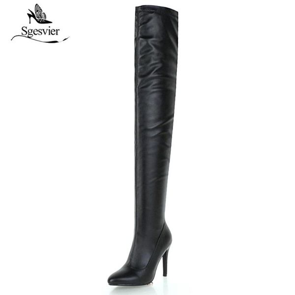 sgesvier 2020 handmade big size 33-48 women over the knee boots zip pointed toe thin high heel long boots for skinny legs ox652, Black
sgesvier 2020 handmade big size 33-48 women over the knee boots zip pointed toe thin high heel long boots for skinny legs ox652, Black