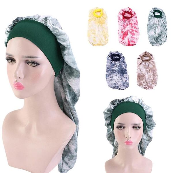 fashion print stain long bonnet sleep caps for women hair band night cap hair care bonnet nightcap chemo caps, Blue;gray
fashion print stain long bonnet sleep caps for women hair band night cap hair care bonnet nightcap chemo caps, Blue;gray