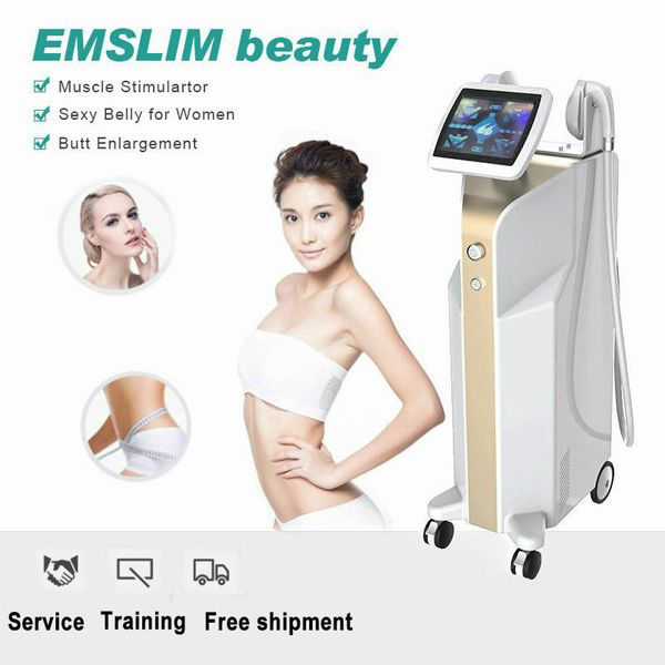 arrivals gym use non-invasive body shape musclea emslim em slim beauty slim em body slimming sculpting machine fedex ups, Black;white
arrivals gym use non-invasive body shape musclea emslim em slim beauty slim em body slimming sculpting machine fedex ups, Black;white