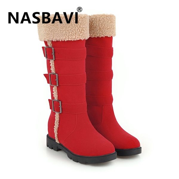 boots mid-calf women vintage leather height increasing heel metal belt buckle boot keep warm round toe shoes british style, Black
boots mid-calf women vintage leather height increasing heel metal belt buckle boot keep warm round toe shoes british style, Black