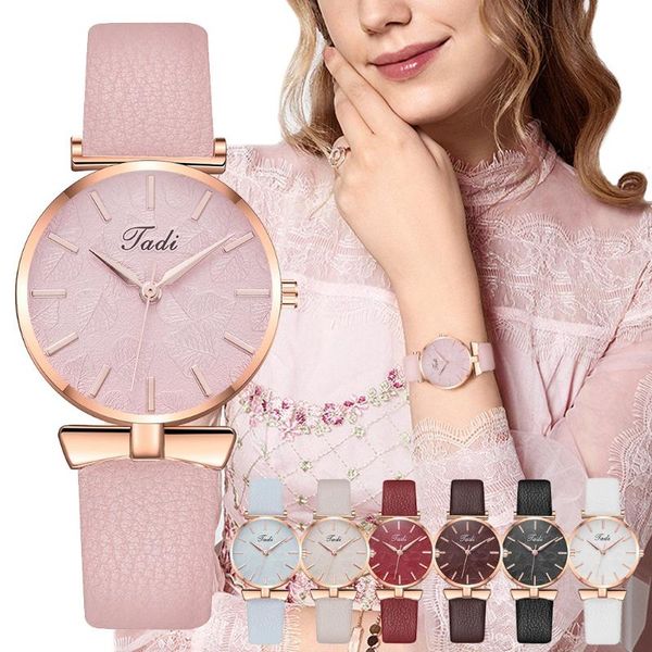 tadi sleek minimalist calendar leather mesh belt woman quartz watch new luxury casual ladies watch clock montre gift 2020, Slivery;brown
tadi sleek minimalist calendar leather mesh belt woman quartz watch new luxury casual ladies watch clock montre gift 2020, Slivery;brown