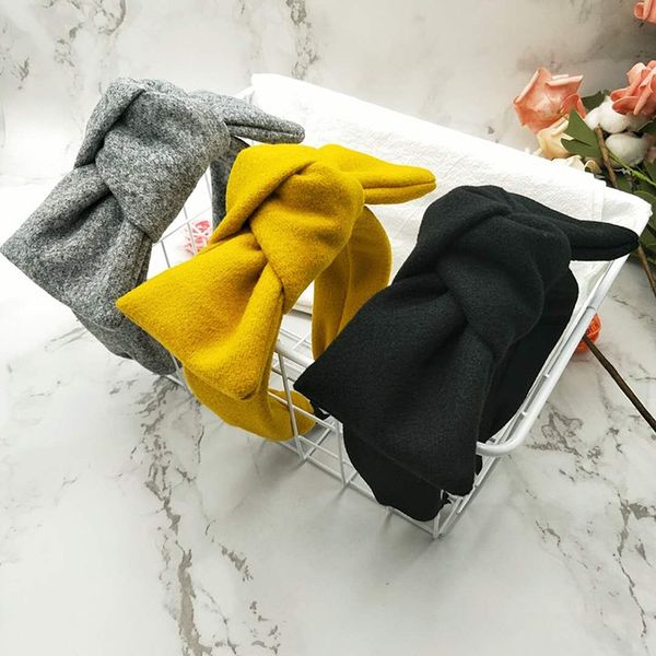 thick woolen cloth big bow headbands for women hairbands scrunchies hair accessories hair bows crown band headband
thick woolen cloth big bow headbands for women hairbands scrunchies hair accessories hair bows crown band headband