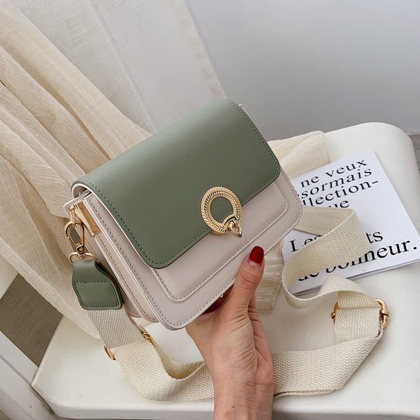 2020 women's bags handbags female korean version of the contrast color lingge small square bag shoulder strap messenger bag
2020 women's bags handbags female korean version of the contrast color lingge small square bag shoulder strap messenger bag