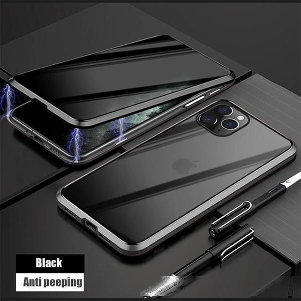 360 magnetic adsorption glass anti peep privacy case 11 pro for iphone x xr xs max 6 6s 7 8 plus protective cases
360 magnetic adsorption glass anti peep privacy case 11 pro for iphone x xr xs max 6 6s 7 8 plus protective cases