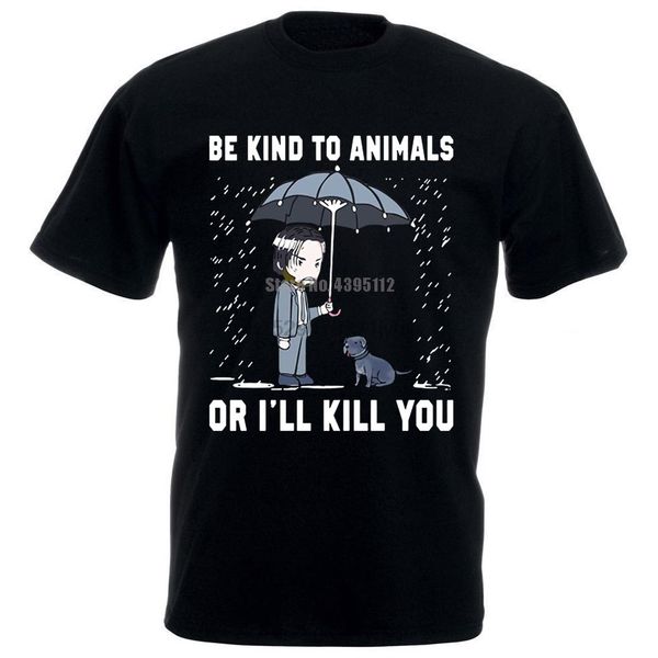 keanu reeves be kind to animals or ill kill you t shirt black size s 3xl
keanu reeves be kind to animals or ill kill you t shirt black size s 3xl