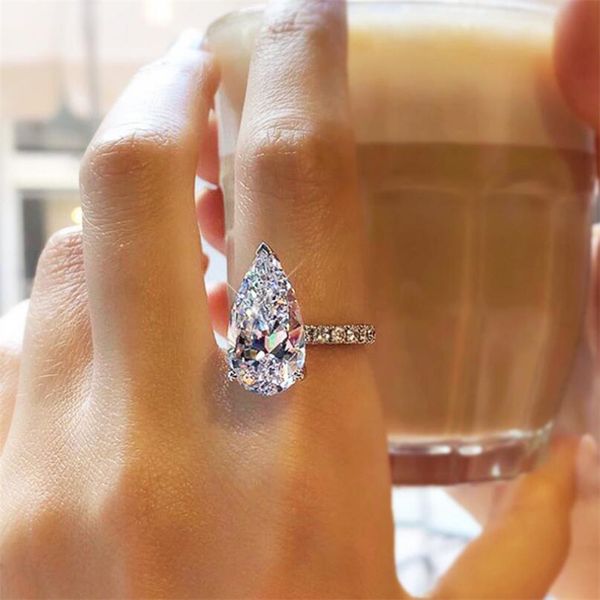choucong 2020 new arrival luxury jewelry 925 sterling silver water drop cz pear cut white z cz diamond large gemstones women, Slivery;golden
choucong 2020 new arrival luxury jewelry 925 sterling silver water drop cz pear cut white z cz diamond large gemstones women, Slivery;golden