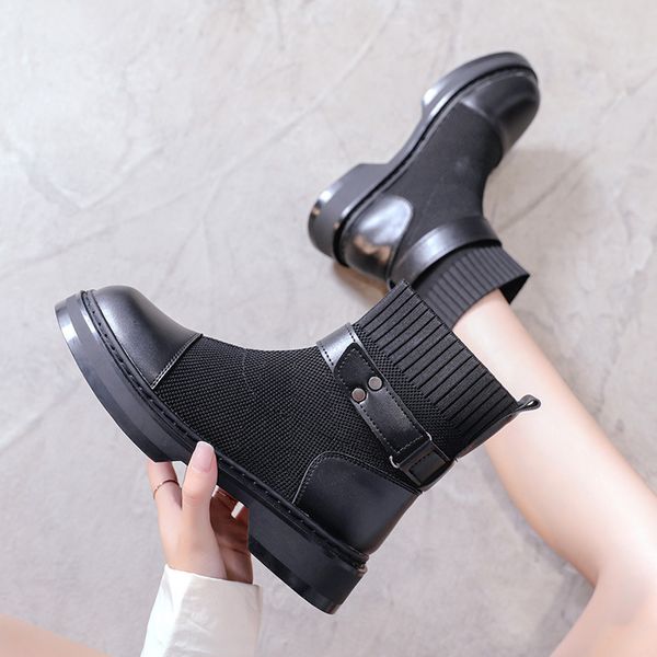 круглый toe boots женщины новый 2020 низкие каблуки пинетки женская обувь осень лето пинетки роскошная зима обувь, Black
круглый toe boots женщины новый 2020 низкие каблуки пинетки женская обувь осень лето пинетки роскошная зима обувь, Black