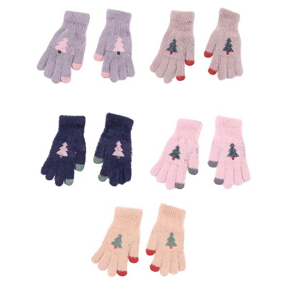 new fashion women' winter gloves warm plush christmas tree printed thick gloves can touch the screen, Blue;gray
new fashion women' winter gloves warm plush christmas tree printed thick gloves can touch the screen, Blue;gray