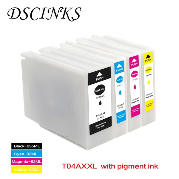 ink cartridges t04axxl t04bxl t04a1 t04b1 compatible cartridge with pigment for workforce pro wf-c8190 c8690 c8610 printer
ink cartridges t04axxl t04bxl t04a1 t04b1 compatible cartridge with pigment for workforce pro wf-c8190 c8690 c8610 printer