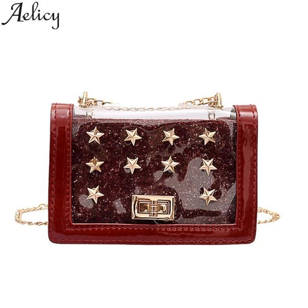 aelicy fashion women sequin transparent fashion ladies shoulder bags clutch bag women messenger bags leather handbag chain bag
aelicy fashion women sequin transparent fashion ladies shoulder bags clutch bag women messenger bags leather handbag chain bag