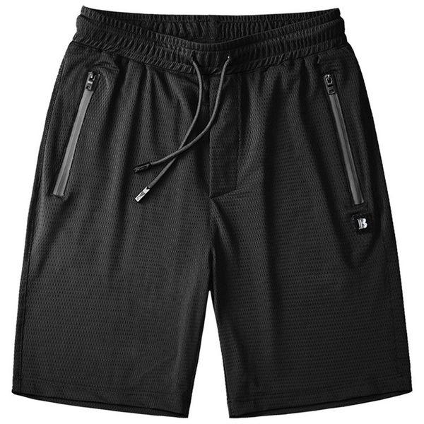 men's shorts summer sports casual five-point trousers beach pants plus size ice silk quick-drying clothing, White;black
men's shorts summer sports casual five-point trousers beach pants plus size ice silk quick-drying clothing, White;black