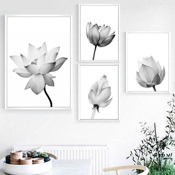 paintings lotus flowers wall art canvas painting nordic posters and prints black white pictures for living room home decor
paintings lotus flowers wall art canvas painting nordic posters and prints black white pictures for living room home decor