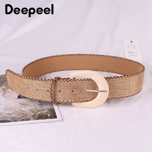 deepeel 1pc 4.5*105cm women linen weave wide pin buckle belts pastoral simplicity decorative adjustable girdle for dress yb660, Black;brown
deepeel 1pc 4.5*105cm women linen weave wide pin buckle belts pastoral simplicity decorative adjustable girdle for dress yb660, Black;brown