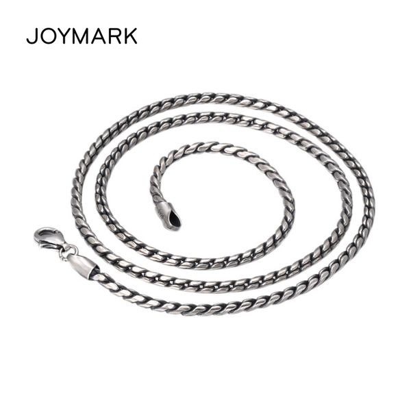 simple twisted retro thai silver necklace 2.5mm thick 45-70cm long chain necklaces sterling silver jewelry tsn316
simple twisted retro thai silver necklace 2.5mm thick 45-70cm long chain necklaces sterling silver jewelry tsn316