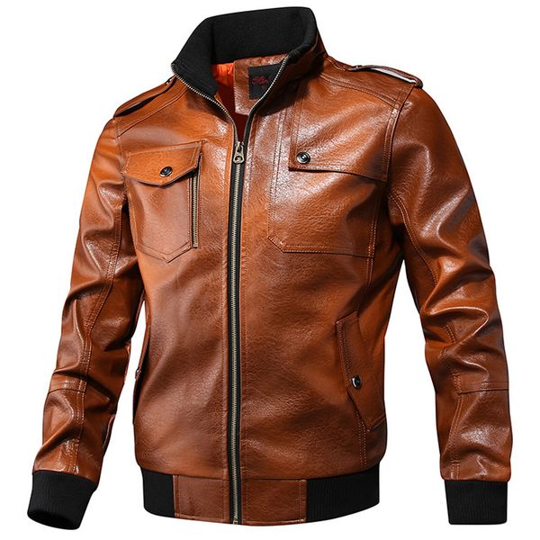 men's fur & faux motorcycle biker jackets leather coats men fashion jacket slim fit 2021 spring autumn pu coat male stand collar hx488, Black
men's fur & faux motorcycle biker jackets leather coats men fashion jacket slim fit 2021 spring autumn pu coat male stand collar hx488, Black