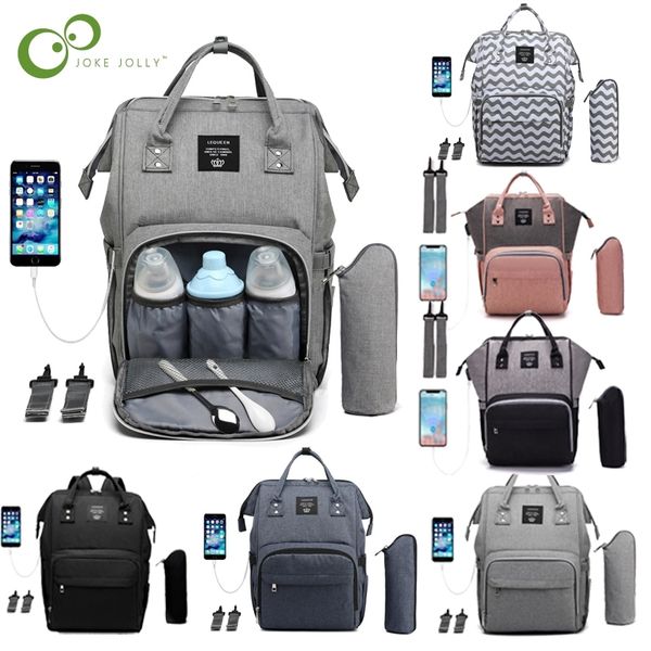 usb design diaper care large capacity mom backpack mummy maternity wet waterproof baby pregnant bag gyh
usb design diaper care large capacity mom backpack mummy maternity wet waterproof baby pregnant bag gyh