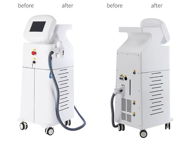 stationary diode laser 808nm laser painless soporano laser hair removal machine 808 diode water cooling and air cooling syste, Black
stationary diode laser 808nm laser painless soporano laser hair removal machine 808 diode water cooling and air cooling syste, Black
