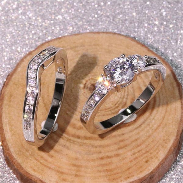 popular couple fashion zircon pair of rings engagement wedding ring valentine gift party jewelry wholesale, Slivery;golden
popular couple fashion zircon pair of rings engagement wedding ring valentine gift party jewelry wholesale, Slivery;golden