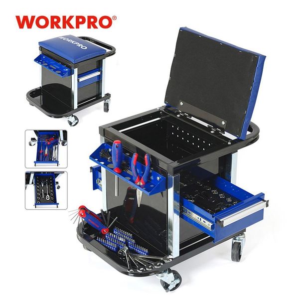 workpro tool set for car repair set of tools work stool workbench seat t200916
workpro tool set for car repair set of tools work stool workbench seat t200916