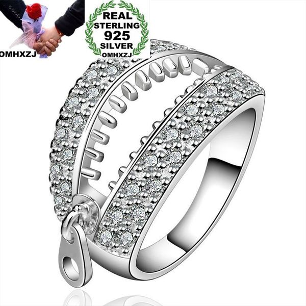 omhxzj wholesale european fashion woman man party wedding gift white open zipper zircon 925 sterling silver ring rr177, Golden;silver
omhxzj wholesale european fashion woman man party wedding gift white open zipper zircon 925 sterling silver ring rr177, Golden;silver