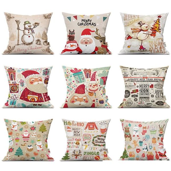 37 styles 45*45cm christmas snowman pillowcase home decor santa claus deer cushion covers sofa car pillow case xmas party supplies
37 styles 45*45cm christmas snowman pillowcase home decor santa claus deer cushion covers sofa car pillow case xmas party supplies