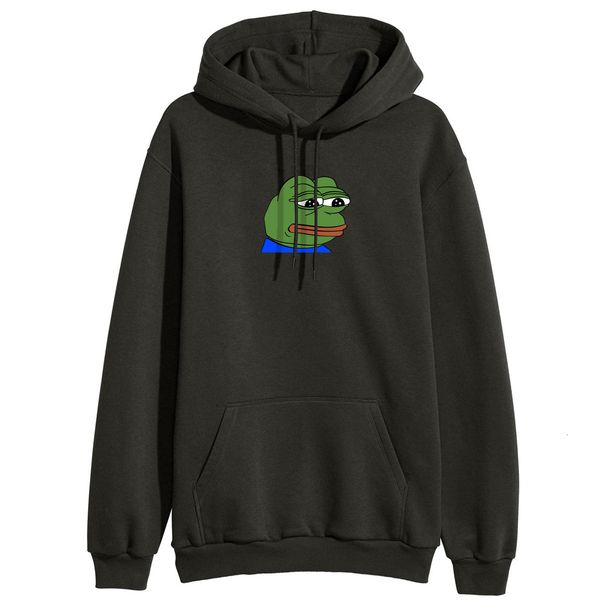 women sad frog print sportswear hoodies female kawaii hip hop fleece winter hooded sweatshirts loose fitness hoody pullovers, Black
women sad frog print sportswear hoodies female kawaii hip hop fleece winter hooded sweatshirts loose fitness hoody pullovers, Black