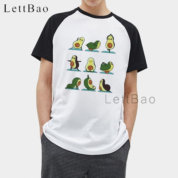 авокадо йога kawaii печати футболка мужчины мода лето с коротким рукавом круглый шеи дизайн смешные футболки печать готическая мужская одежд
авокадо йога kawaii печати футболка мужчины мода лето с коротким рукавом круглый шеи дизайн смешные футболки печать готическая мужская одежд