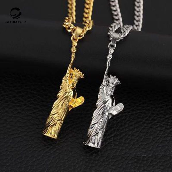 chains europe and america punk hip hop statue of liberty pendant necklace men's vintage item gifts 303, Silver
chains europe and america punk hip hop statue of liberty pendant necklace men's vintage item gifts 303, Silver