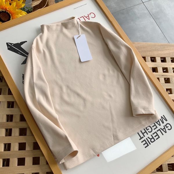 the new simple and solid color half-high collar base autumn girl jacket autumn girl wear cotton comfortable inner clothes k9101, White;black
the new simple and solid color half-high collar base autumn girl jacket autumn girl wear cotton comfortable inner clothes k9101, White;black