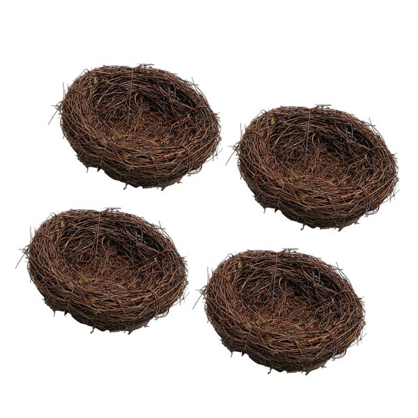 4pcs 10cm rattan vine bird nest feeder bird house feeder birdhouse miniature holiday decoration creative gift present
4pcs 10cm rattan vine bird nest feeder bird house feeder birdhouse miniature holiday decoration creative gift present
