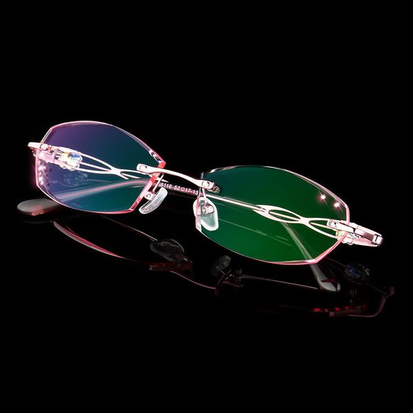luxurious reading glasses women rhinestone eyeglass rimless female high clear hyperopia women's pink presbyopic eye glasses, White;black
luxurious reading glasses women rhinestone eyeglass rimless female high clear hyperopia women's pink presbyopic eye glasses, White;black