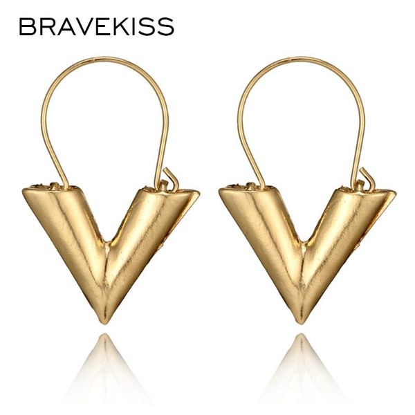 bravekiss metal v shape earrings for women retro letter chic earring bohomia fashion jewelry boucle d'oreille femme bpe1249, Silver
bravekiss metal v shape earrings for women retro letter chic earring bohomia fashion jewelry boucle d'oreille femme bpe1249, Silver