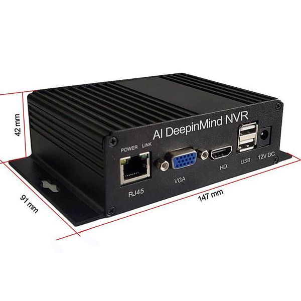 2ch nvr for thermal security system support face detection body temperature capture recording for thermal camera nvr-t8302, Black;white
2ch nvr for thermal security system support face detection body temperature capture recording for thermal camera nvr-t8302, Black;white
