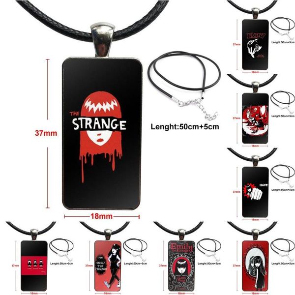 pendant necklaces cartoon emily the strange for lovers girl friend gift necklace fashion long chain with rectangle jewelry, Silver
pendant necklaces cartoon emily the strange for lovers girl friend gift necklace fashion long chain with rectangle jewelry, Silver