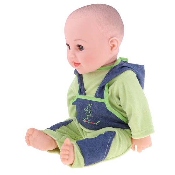 прекрасный 50см реалистичный baby doll винил новорожденный мальчик кукла с одежды детские игрушки 
прекрасный 50см реалистичный baby doll винил новорожденный мальчик кукла с одежды детские игрушки
