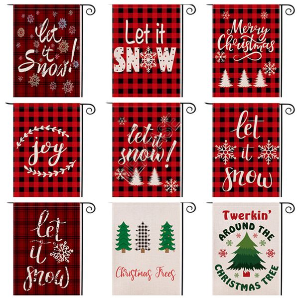 christmas garden flag double side print red plaid letter designers festival courtyard hanging banner flags decoratio 47*32cm d92507, Blue
christmas garden flag double side print red plaid letter designers festival courtyard hanging banner flags decoratio 47*32cm d92507, Blue