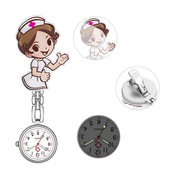 watch brooches staff brooch accessories new cartoon luminous ladies pocket hang clip watches jewelry, Gray
watch brooches staff brooch accessories new cartoon luminous ladies pocket hang clip watches jewelry, Gray