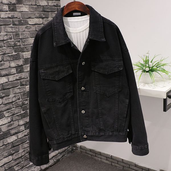 spring autumn boyfriend korean big size loose women denim jacket streetwear student casual batwing sleeve black ladies jean coat, Black;brown
spring autumn boyfriend korean big size loose women denim jacket streetwear student casual batwing sleeve black ladies jean coat, Black;brown