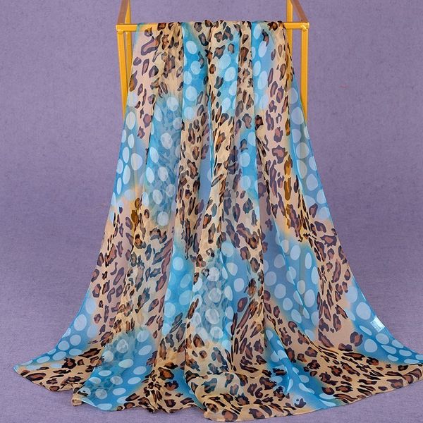 scarves chiffon scarf shawl leopard print women fashion sjaal schal spring autumn long scarfs poncho luxury hijab silk, Blue;gray
scarves chiffon scarf shawl leopard print women fashion sjaal schal spring autumn long scarfs poncho luxury hijab silk, Blue;gray
